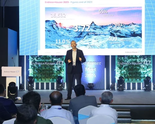 Corporate conference at a banquet hall in Thane West